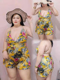 Plus Size Sanya Padded Romper