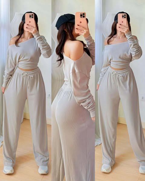 Lara Offshoulder Top and Pants Coords