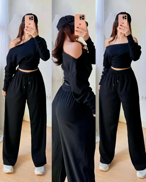 Lara Offshoulder Top and Pants Coords