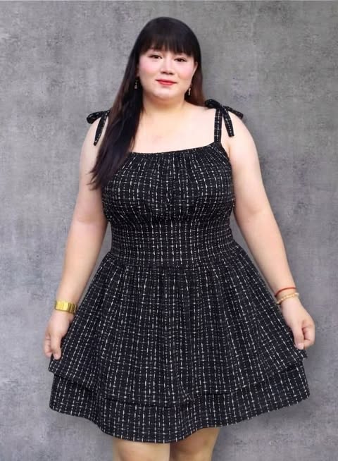 Plus Size Katrina Self Tie Mini Dress