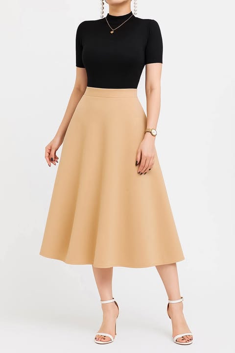 Tiana Classy Midi Skirt