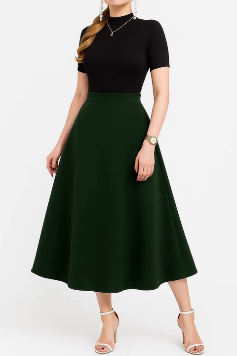 Tiana Classy Midi Skirt
