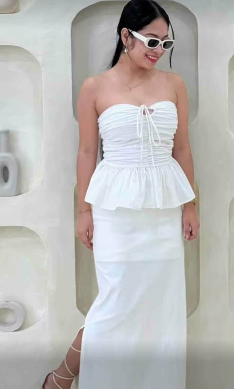 Talin&nbsp;Slit Maxi Skirt Only