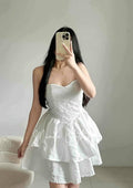 Honey Tube Layered Mini Dress