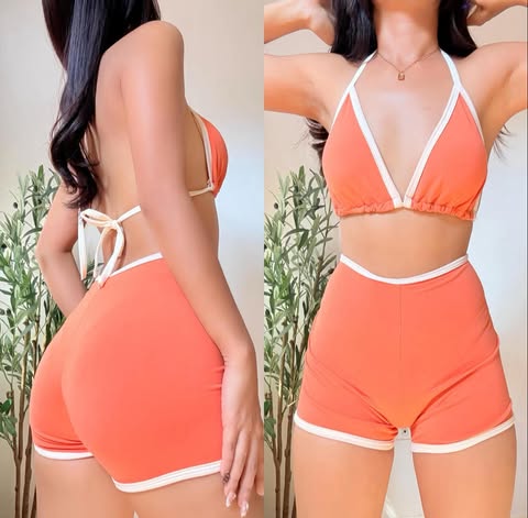 Sammara Padded Top and Shorts Swimwear
