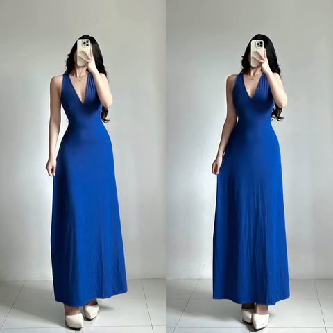 Luna Summer Bodycon Maxi Dress