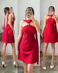 Katniss Halter Mini Dress