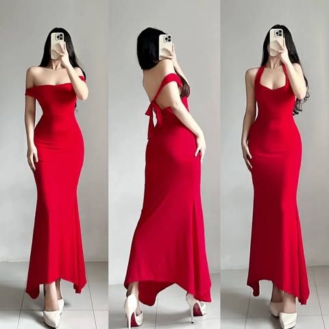 Bella Two Way Halter Bodycon Maxi Dress
