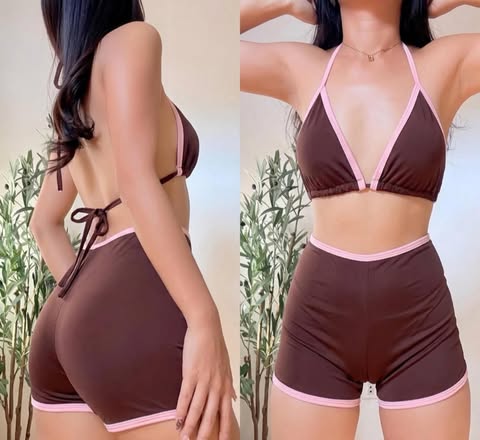 Sammara Padded Top and Shorts Swimwear