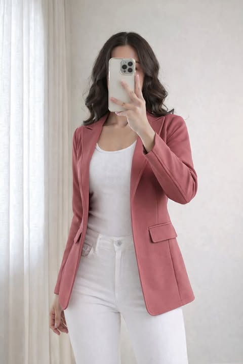 Alexa Blazer Top