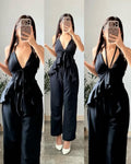 Beverly Padded Ruffles Top and Pants Coords