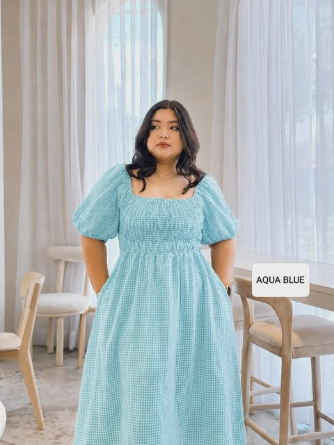Dyosa Puff Sleeve Maxi Dress