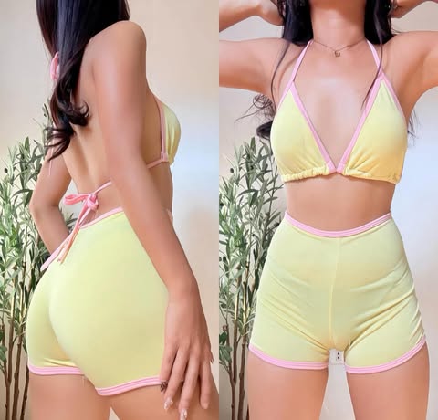 Sammara Padded Top and Shorts Swimwear