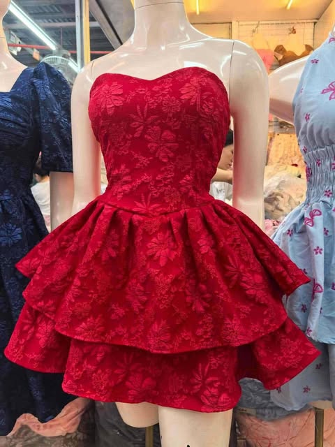 Honey Tube Layered Mini Dress