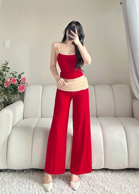 Forda Spag Top and Pants Coords