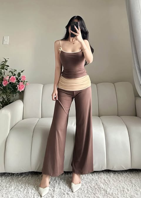 Forda Spag Top and Pants Coords