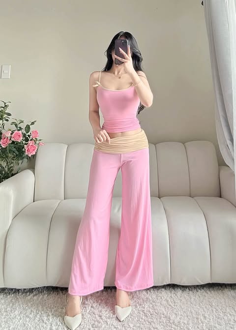 Forda Spag Top and Pants Coords