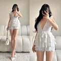 Julian Ruffles Top and Shorts Coords