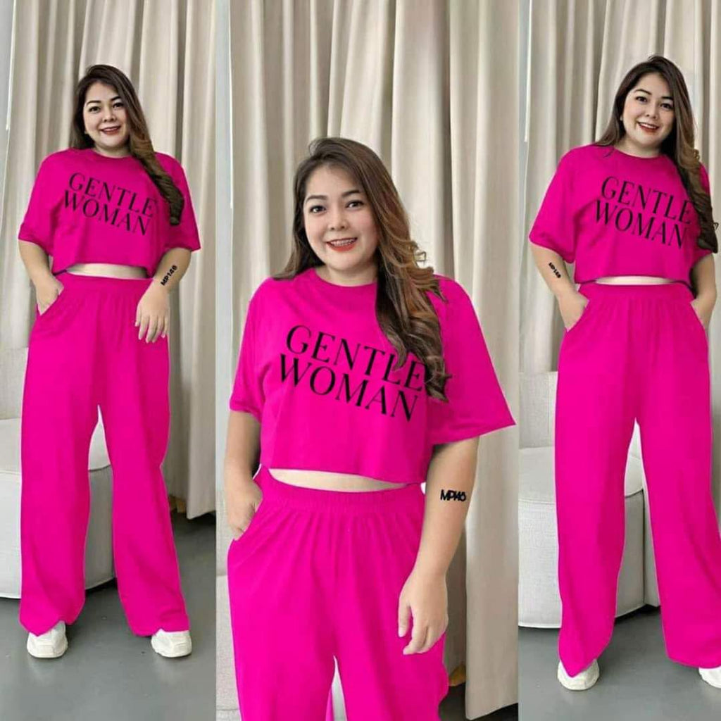Plus Size Chantal Coords Barbie and Gentle Woman Print