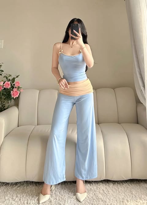 Forda Spag Top and Pants Coords