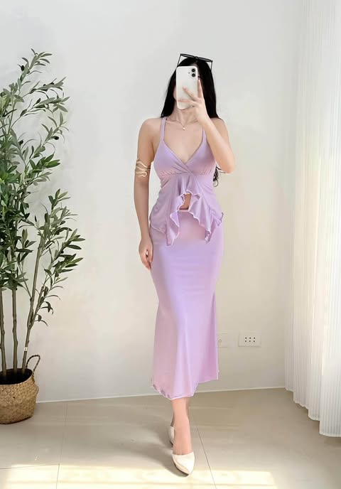 Jasmine Padded Ruffles Top and Skirt Coords