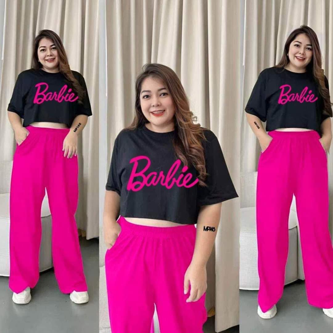 Plus Size Chantal Coords Barbie and Gentle Woman Print
