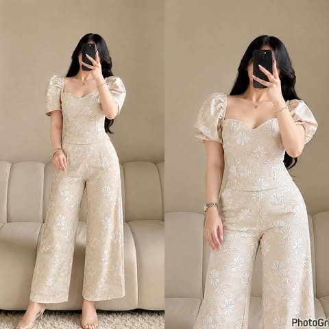 Rana Modern Filipiniana Top and Pants Coords