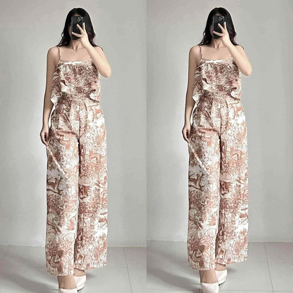Atasha Layered Top and Pants Coords