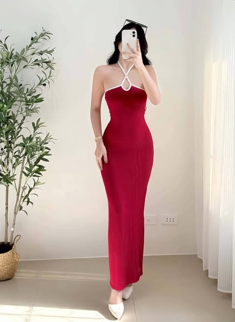 Trisha Two Way Bodycon Maxi Dress