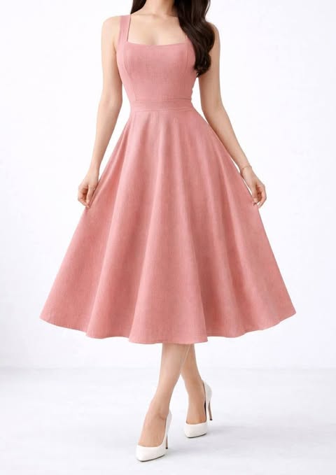 Alixandra Ribbon Midi Dress