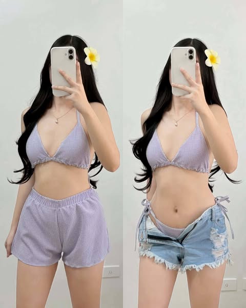 Yzabella 3in1 Padded Swimsuit
