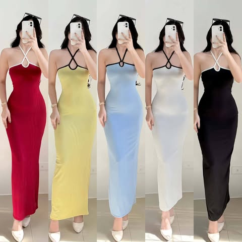 Trisha Two Way Bodycon Maxi Dress