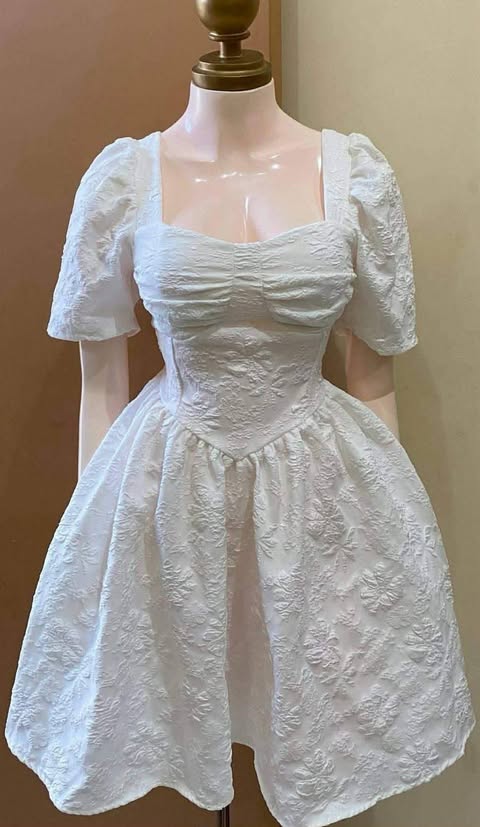 Bene Puff Mini Dress