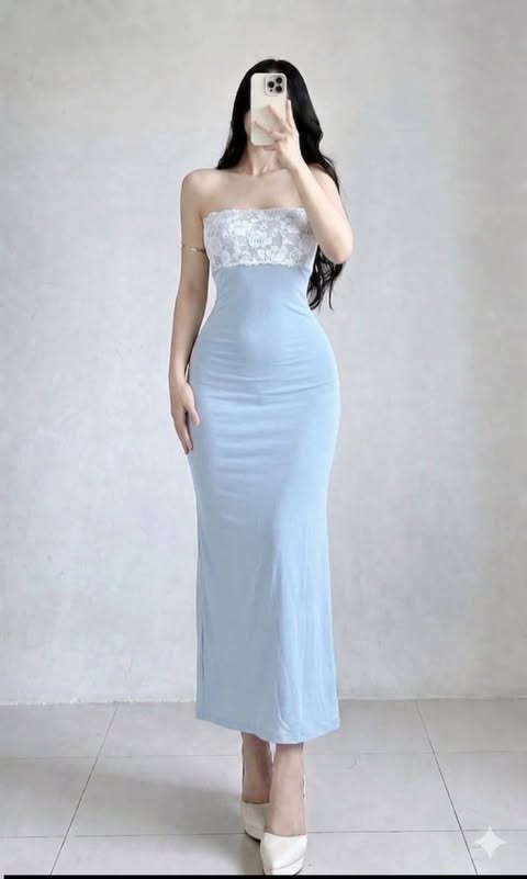 Travis Tube Bodycon Maxi Dress