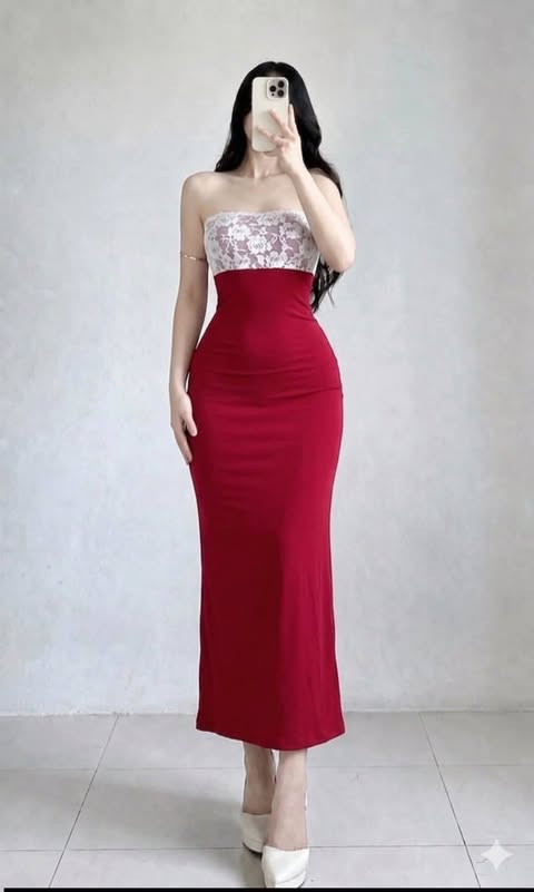 Travis Tube Bodycon Maxi Dress