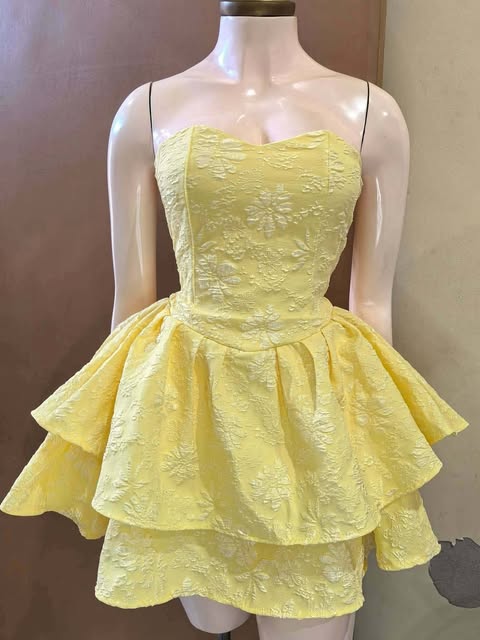 Honey Tube Layered Mini Dress