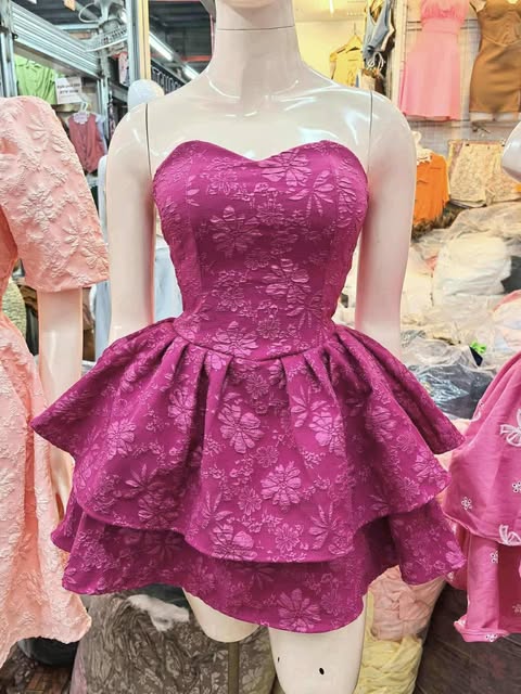 Honey Tube Layered Mini Dress