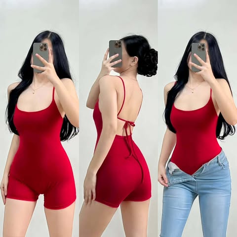 Shuvee Backless Romper