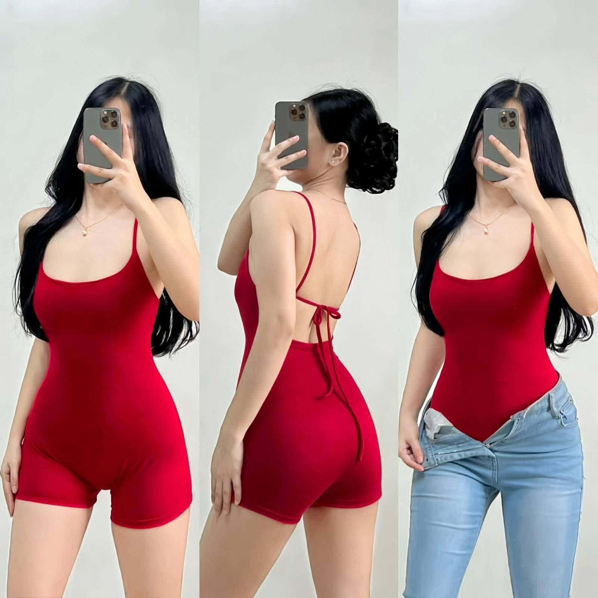 Shuvee Backless Romper