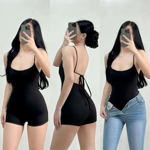 Shuvee Backless Romper