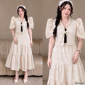 Khalie Filipiniana Bolero Top and Skirt Coords