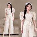 Plus Size Mia Filipiniana Top and Pants Coords