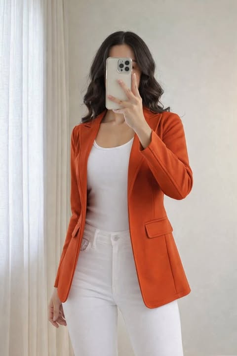 Alexa Blazer Top