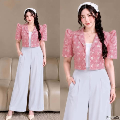 Cindy Filipiniana Bolero Top