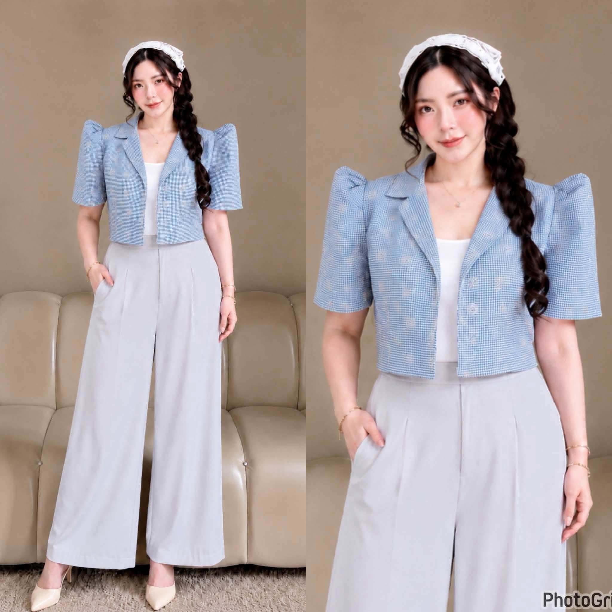 Cindy Filipiniana Bolero Top