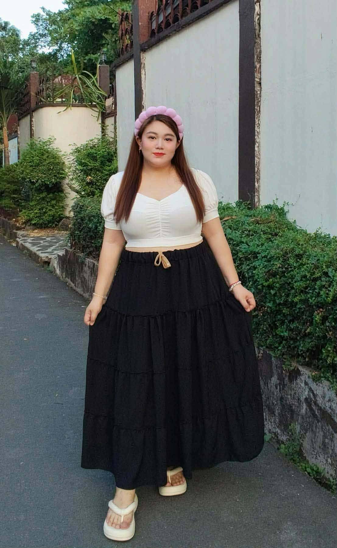 Plus Size Diva Maxi Skirt Version 1 and V2