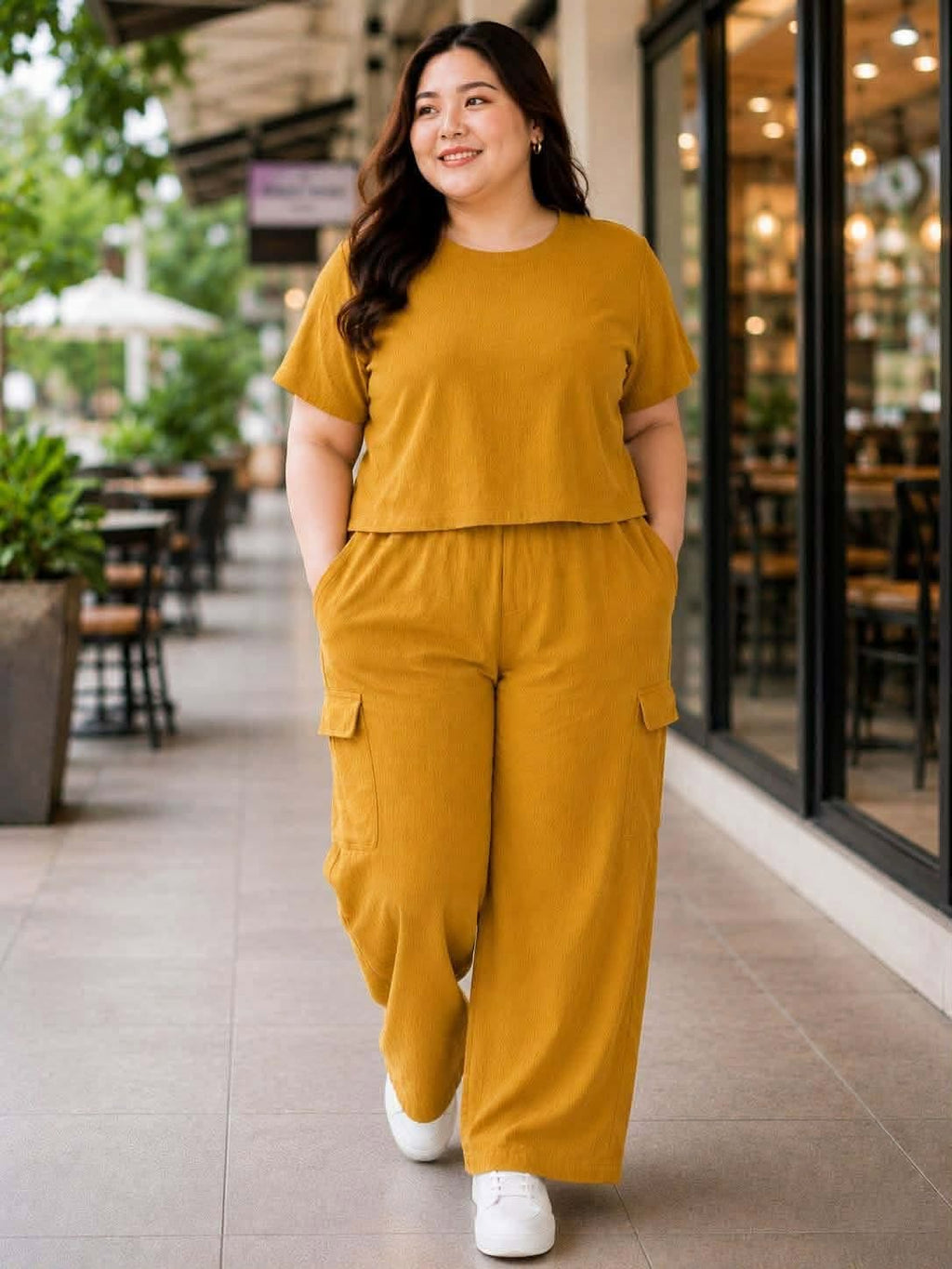 Plus Size Rita Cargo Pants Coords