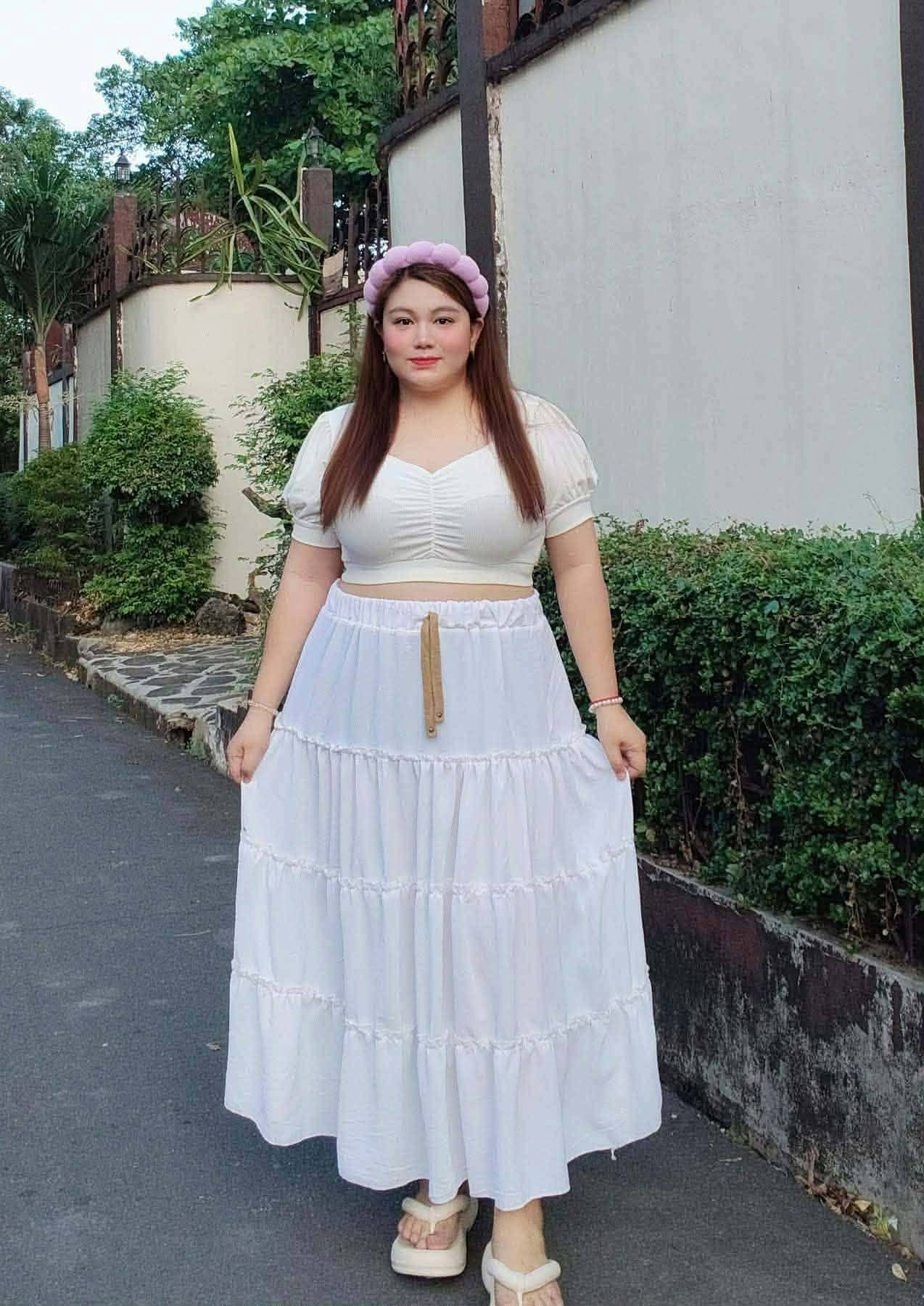 Plus Size Diva Maxi Skirt Version 1 and V2