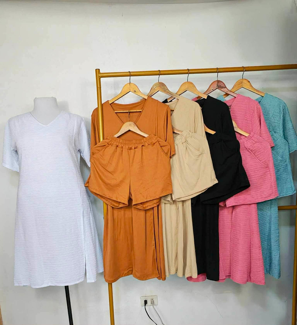 Plus Size Camille Slit Dress With Shorts