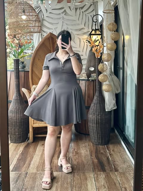 Plus Size Olivia Polo Mini Dress